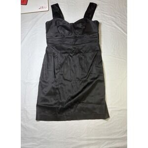 Womens Calvin Klein black formal sheath dress size 14